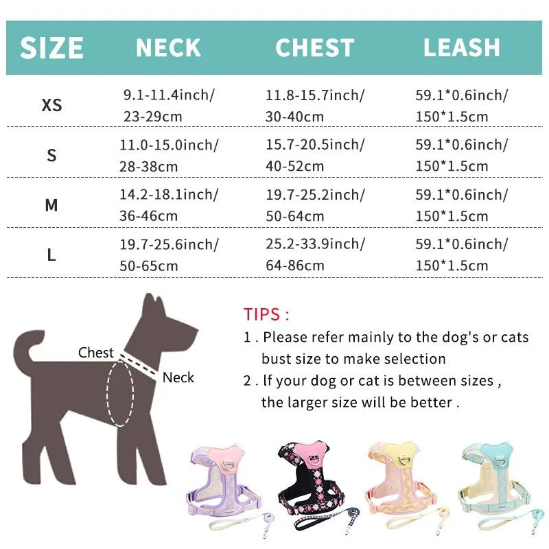 Orvane Harnais Anti-Traction Réfléchissant pour Chien