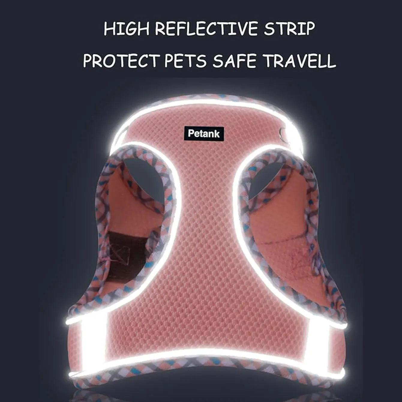 Norvyl Harnais Anti-Traction avec Laisse pour Chien